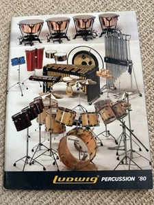LUDWIG Percussion Catalogue, USA 1980. Excellent condition - Picture 1 of 8