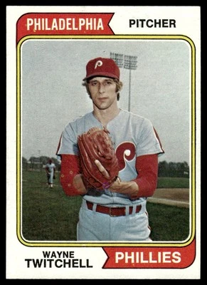 1974 Topps Wayne Twitchell Philadelphia Phillies #419 - Image 1 of 2