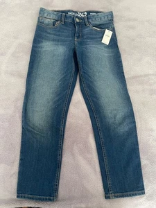 New Size 10 Gap Girls Stretch Super Skinny Regular Denim Jeans adjustable waist - Picture 1 of 5