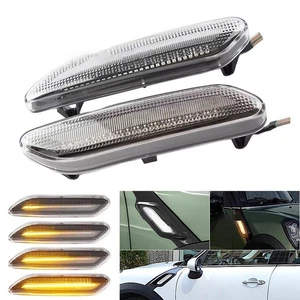Modern Aesthetic Turn Signal Lights Aerodynamic Design Easy Installation - Picture 1 of 8