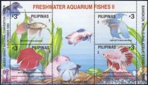 Philippines #2256e - 1993 Aquarium Fish (BANGCOCK) sheet (Never Hinged) cv$5.75 - Picture 1 of 1