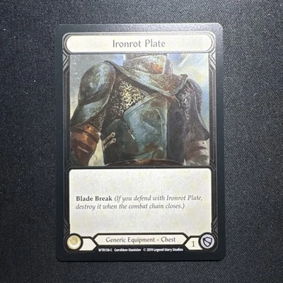 Ironrot Plate Cold Foil NM Welcome to Rathe First Edition Flesh and Blood Alpha - Image 1 of 2