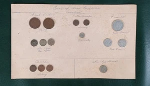 Coins Of European Countries Vintage School Class Project - Picture 1 of 7