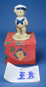 Bing & Grondahl 1997 Ltd Edition Victor Teddy Bear Collection First Issue Sailor - Picture 1 of 15