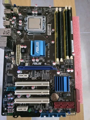 Scheda Madre Asus P5ql Pro, Intel Q6600, 8gb Ram  - Immagine 1 di 4