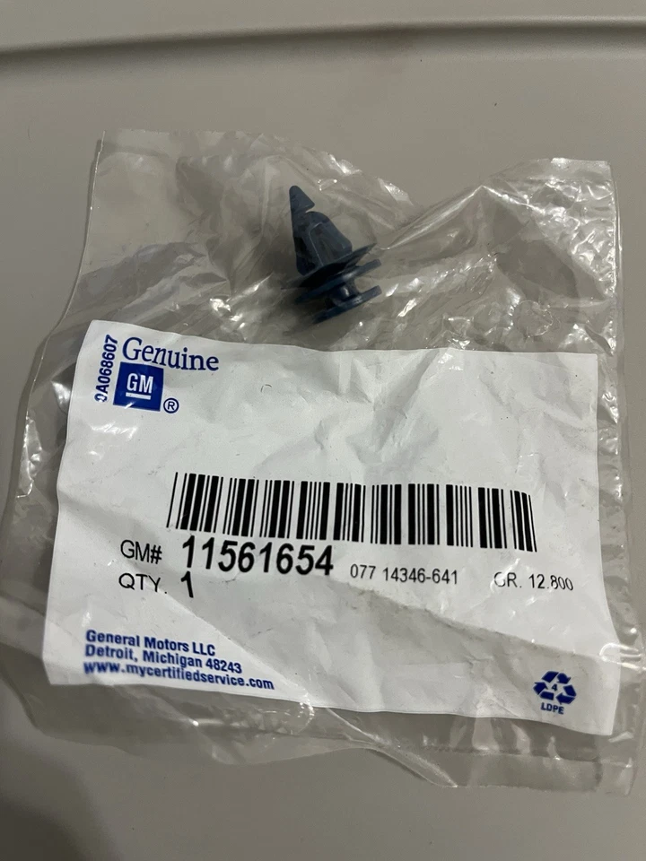 Clip multiusos genuino GM 11561654 Foto 1 de 1