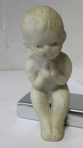 Bisque Frozen Charlotte Penny Puppe 3 Zoll - Bild 1 von 5