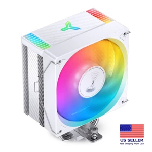 🔥SALE🔥JONSBO CR-1000 EVO ARGB 120mm CPU Cooler White - US seller - Afbeelding 1 van 6
