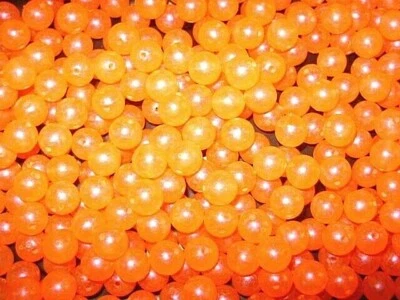 MAD RIVER DUBBING COMPANY MAD RIVER ORANGE BLAZE PURPLE IRIDESCENT 10MM BEADS STEELHEAD, TROUT, & SALMON