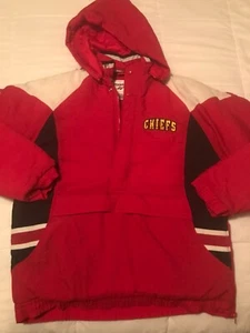 Chaqueta acolchada Reebok talla mediana vintage Kansas City Chiefs - Imagen 1 de 11
