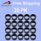 PLUMBING HVAC BOILER SIGHT GLASS RUBBER WASHERS GASKETS *HIGH QUALITY* (20-PK)