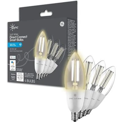 Cync GE Smart LED Light Bulb, B11 Candle Light Bulb, Works with Amazon Alexa ... - Image 1 of 4