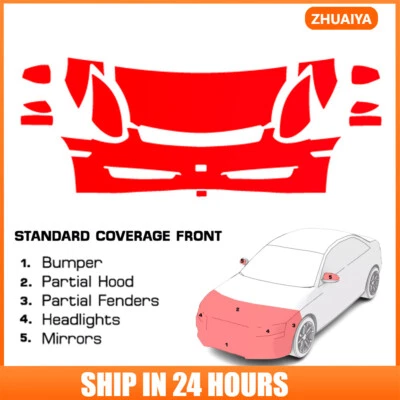 Комплект прозрачного бюстгальтера PreCut защитная пленка для Infiniti G35 Coupe 2006-2007 - Изображение 1 из 4