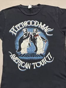 MadeWorn Fleetwood Mac Band T-Shirt American Tour 1977 Distressed Sz Small - Picture 1 of 8