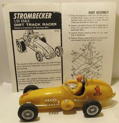 Strombecker 1966 1/24 Dirt Track Racer #8516 Foto 1 de 4