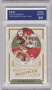 KYLER MURRAY GEM MINT 10 ROOKIE CARD 2019 Panini Legacy Football RC $$ CARDINALS - Picture 1 of 1