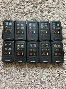 LOT OF 10 VOLVO SMART KEY REMOTE FOB FCC: KR55WK49266 (6-BUTTON) GOOD! - Picture 1 of 4