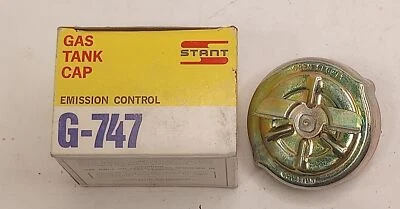 Stant Gas Cap:G-747 适合道奇普利茅斯 1972 1973 1974 1975 1976+ (见 desc) — 第 1/2 张图片