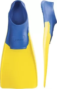 Aletas flotantes largas FINIS para nadar azul y amarillo talla: XS US M 1-3 / W 2-4 - Imagen 1 de 6