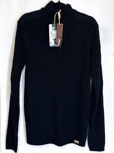 JEEP BUSH KNIT BLACK SWEATER SIZE S - RRP$119.99 - Picture 1 of 5