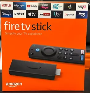 ¡Dispositivo de transmisión Amazon Fire TV Stick HD de tercera generación con control remoto por voz Alexa! NUEVO UK - Imagen 1 de 3
