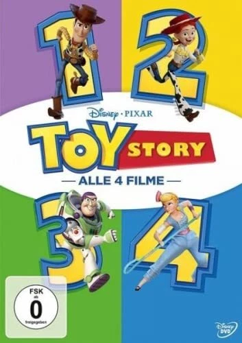 Toy Story - Box 1-4 - Alle 4 Filme (Collection) DVD / Blu-ray NEU - Bild 1 von 1