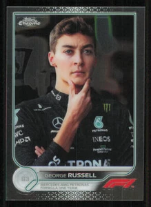2022 Topps Chrome Formula 1 #18 George Russell - Picture 1 of 2