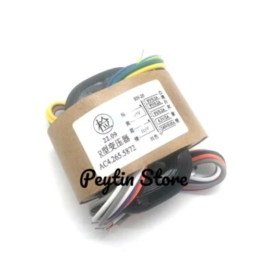 1Pc 30W Input 0-115V 0-115V Output 9V×3+6.3V+240V R-type Audio Power Transformer - Image 1 of 4
