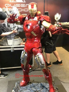Queen Studios QS 1/2 MARK7 Busto de Iron Man 43in Polystone Model Estatua en stock - Imagen 1 de 7