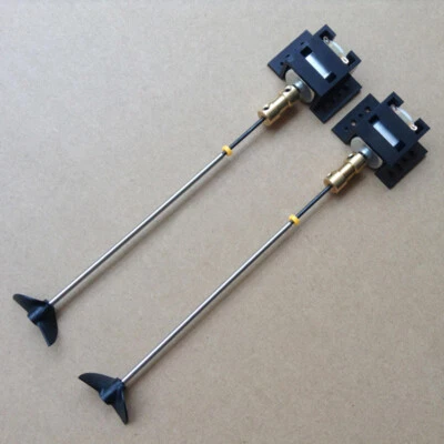 2set Motors RC Boat Shaft Set 130 Motor Seat Coupling Propeller f DIY Model Boat - Image 1 of 4