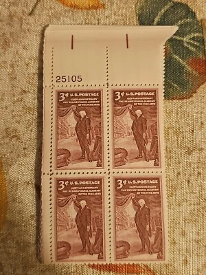 US Scott 1064 Plate Block (3 cents) 48 Plate Blocks Total -Philatelic Society - Image 1 of 4