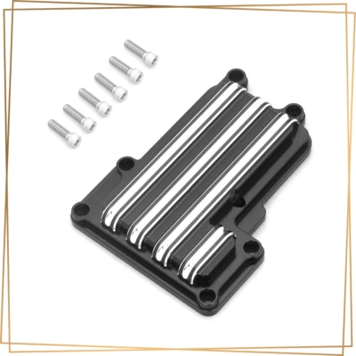 Black Gauge Transmission Cover for Harley Dyna 2007-2016 - Изображение 1 из 4