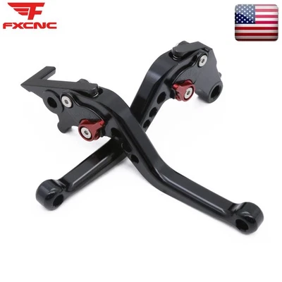 Palancas cortas de freno y embrague CNC para motocicleta Kawasaki Ninja 500 Z500 2024-2025 Foto 1 de 4