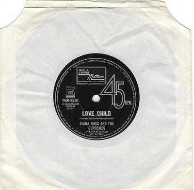 Diana Ross And The Supremes – Love Child- 7" single - Image 1 of 2