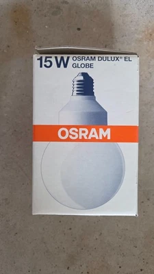 Osram DULUX EL GLOBE E27 / 15W - Bild 1 von 3