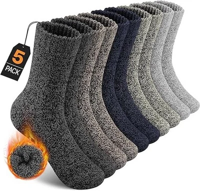 Calcetines Termicos De Invierno Para Hombres Y Mujeres Extra Gruesos Aislantes — 第 1/4 张图片