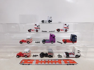 Herpa 1:87 H0 9X Trattore MB Talke Rigterink Whiskas Ecc Mint #EI104-0,5 - Immagine 1 di 4