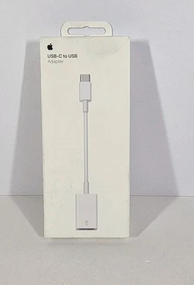 Apple USB-C to USB Adapter Original MW5L3AM/A White OEM A1632 - Image 1 of 2
