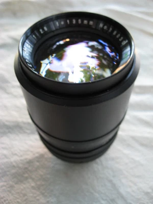 Marexar 135mm f2,8 : objectif photo argentique, monture à vis 42mm - Photo 1/4