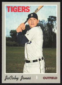 2019 Topps Heritage JaCoby Jones #655 Detroit Tigers - Picture 1 of 2
