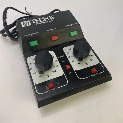 MRC Tech II Dualpower 2800 Model Railroad DC Controller - Image 1 of 4