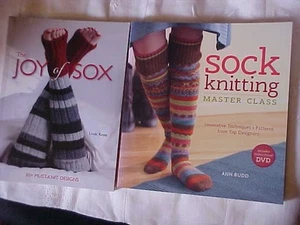 Joy of Sox + Sock Knitting PB Books - Picture 1 of 1