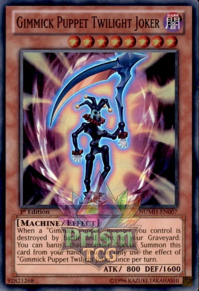 Gimmick Puppet Twilight Joker Super Rare #NUMH-EN007 Yugioh Super Rare - Image 1 of 1