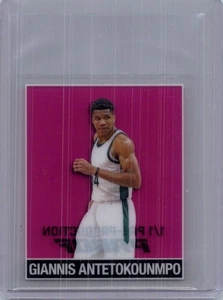 Giannis Antetokounmpo 2025 Leaf National NSCC 1/1 Pre Production Proof - Picture 1 of 1