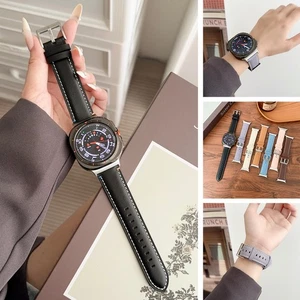 Correa de reloj de cuero para Samsung Galaxy Watch Ultra 47 mm/Ultra 2025 correa de moda - Imagen 1 de 20