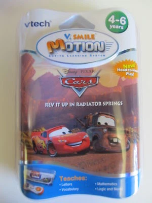 Vtech V.smile Motion Active Learning System - Disney PIXAR Cars Ages 4-6 years - Image 1 of 4