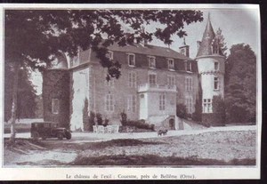 1930 -- LE CHATEAU DE L EXIL COUESME PRES DE BELLEME ORNE U348 - Picture 1 of 1