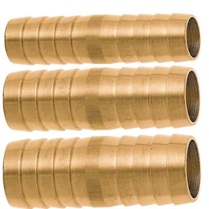 GEKA Hose Connection 1/2" 3/4" 1" 13Mm 19Mm 25Mm Brass Coupling 55Mm Long - Picture 1 of 7