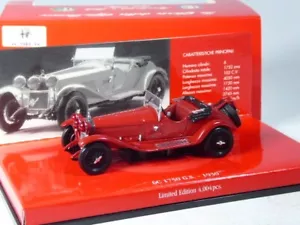 (SB-83) Minichamps 403120433 Alfa Romeo 6C 1750 G.S. 1930 rot in 1:43 in OVP - Bild 1 von 2