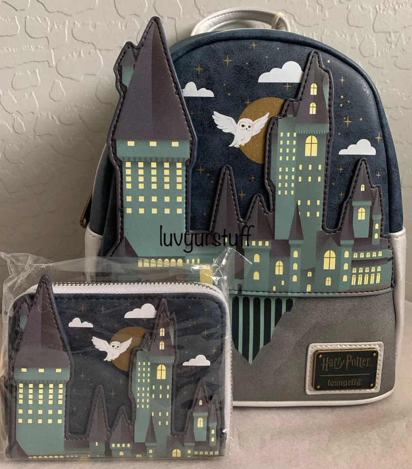 Loungefly Harry Potter Hogwarts Castle Hedwig Mini Backpack